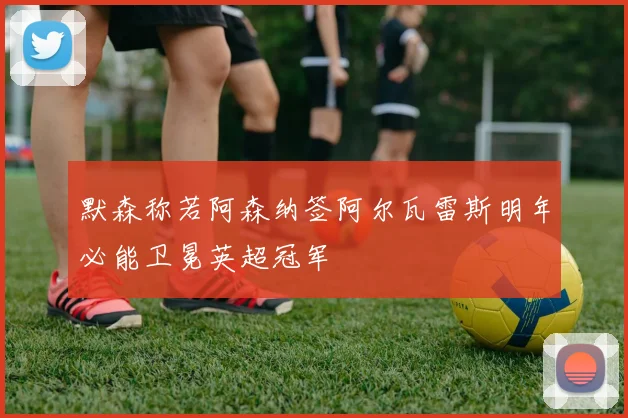 默森称若阿森纳签阿尔瓦雷斯明年必能卫冕英超冠军